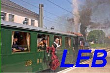 Le LEB - Train  Vapeur du Lausanne-Echallens-Bercher